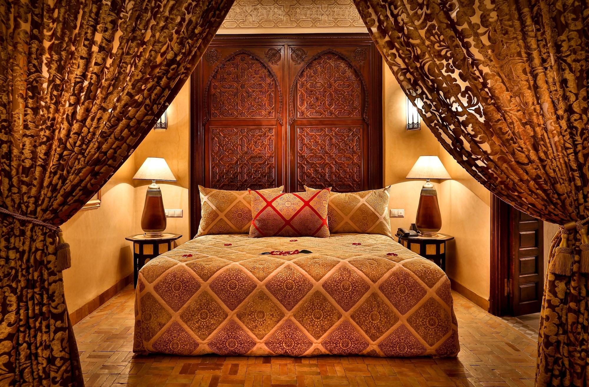 Riad Kniza Марракеш Екстер'єр фото A bedroom at the hotel