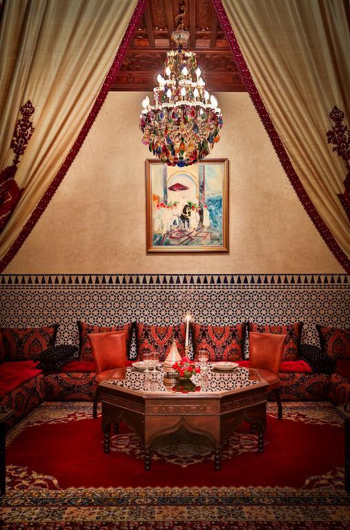 Riad Kniza Марракеш Екстер'єр фото A Moroccan interior