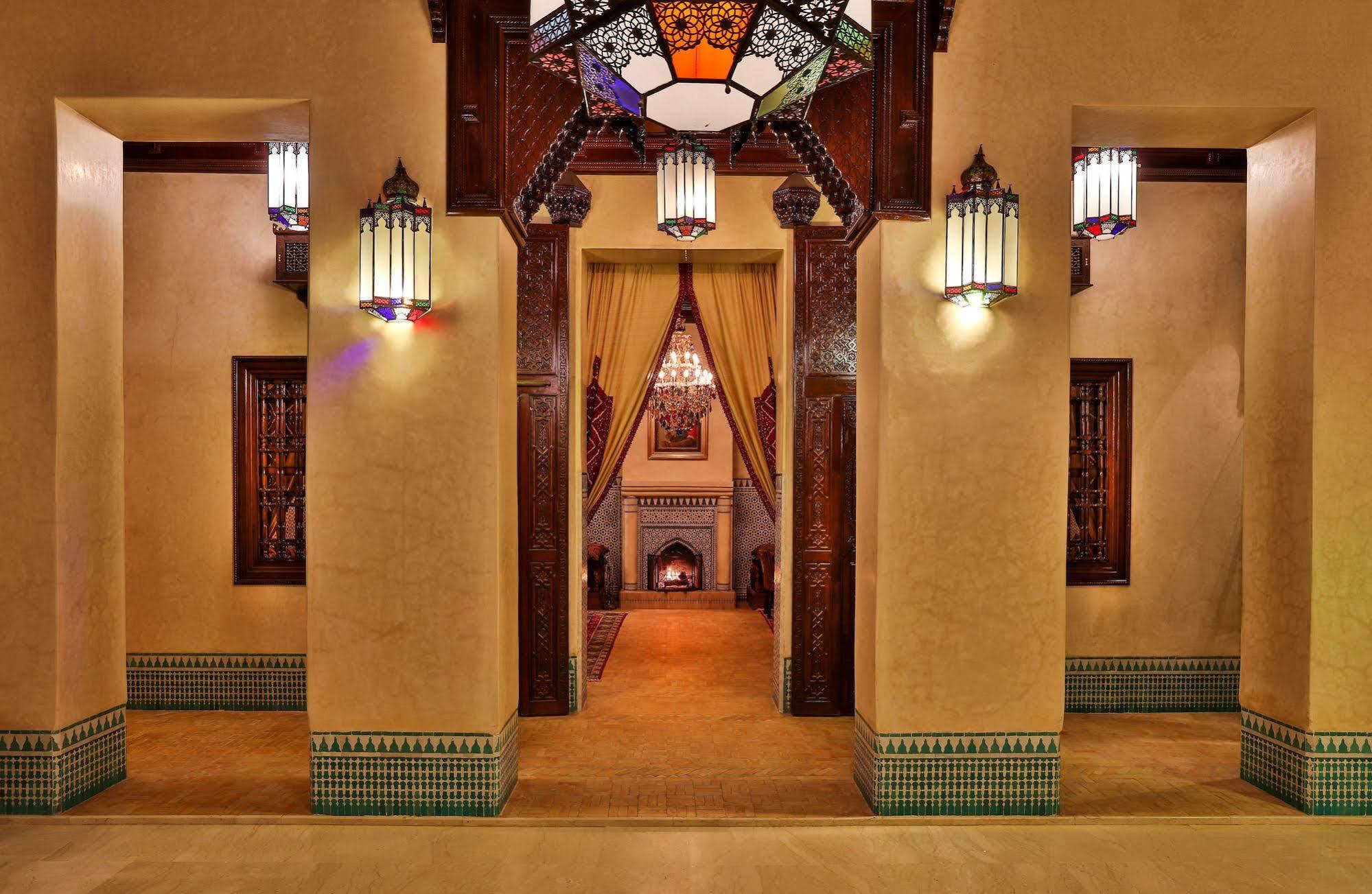Riad Kniza Марракеш Екстер'єр фото The interior of the hotel